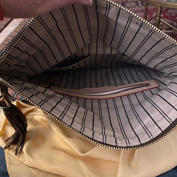 Louis Vuitton Brown Monogram Crossbody Bag - Picture 7 of 9